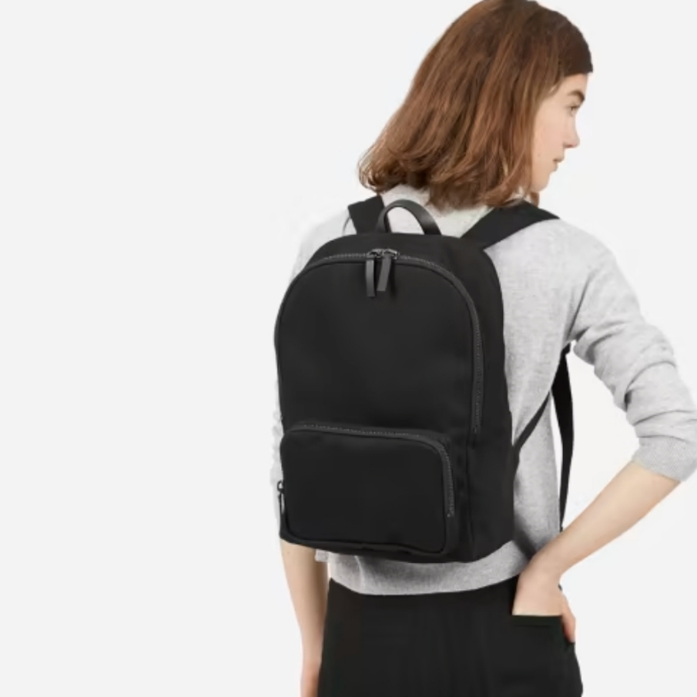 Everlane Black Classic Backpack